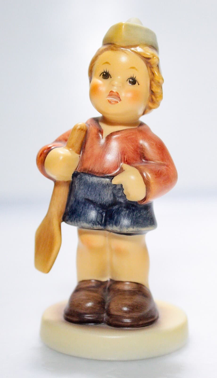 GOEBEL HUMMEL Germany "First Mate" Hand Painted Porcelain Figurine TMK8 - Thumbnail 6