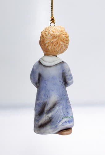 Berta Hummel Goebel 2001 "Our Savior's Birth" Porcelain Christmas Ornament - Thumbnail 2