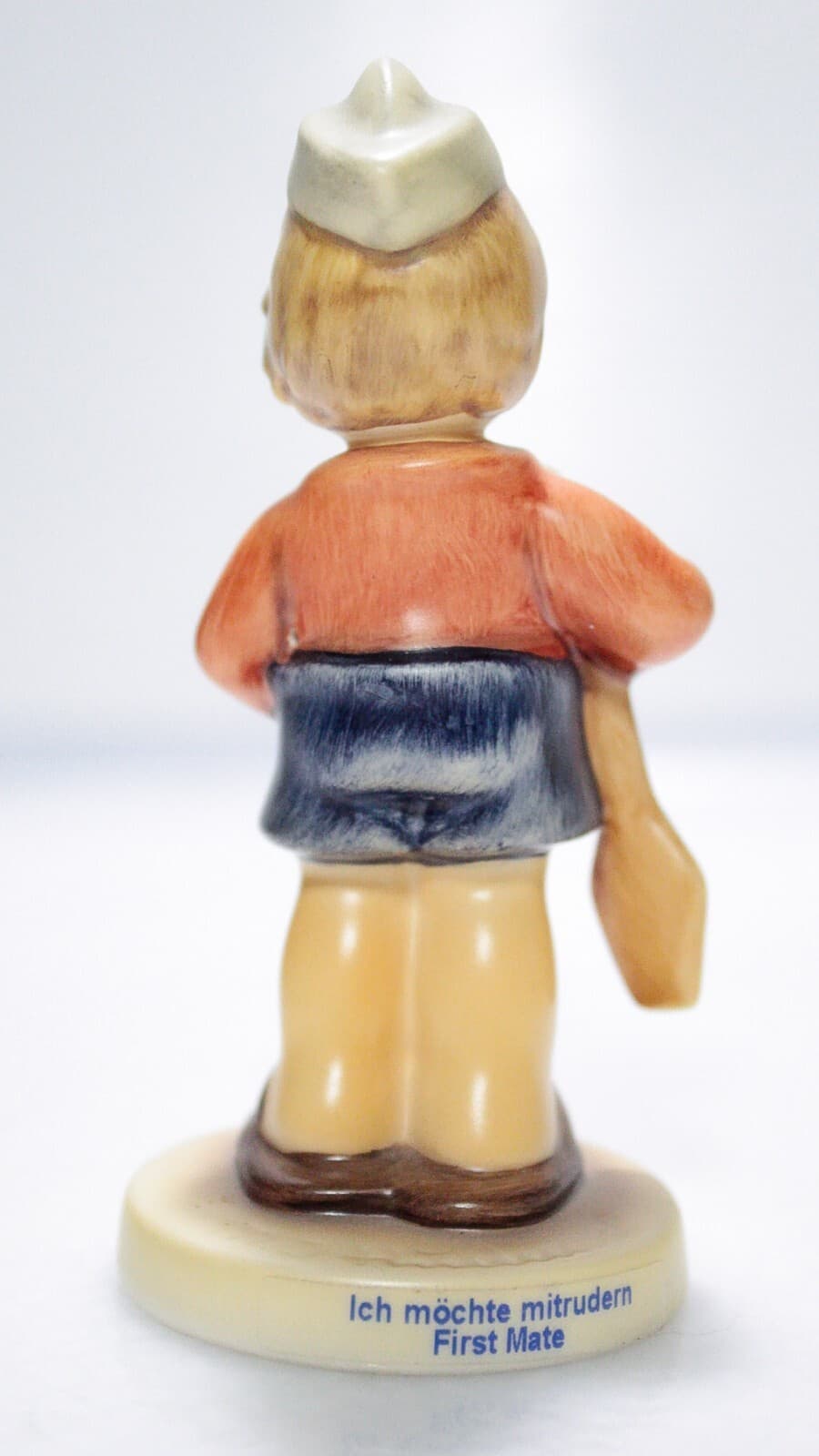 GOEBEL HUMMEL Germany "First Mate" Hand Painted Porcelain Figurine TMK8 - Thumbnail 3