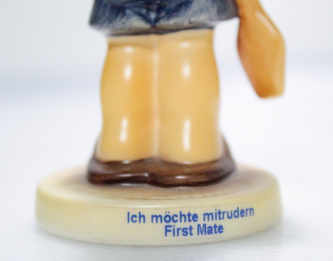 GOEBEL HUMMEL Germany "First Mate" Hand Painted Porcelain Figurine TMK8 - Thumbnail 4