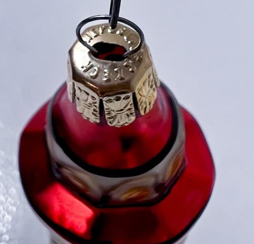 Vintage Republic Czech Lighthouse Christmas Glass Ornament - Thumbnail 5