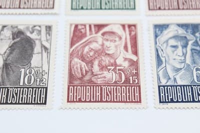 EBS Austria 1947 - Austrian Prisoners of War held in USSR Stamps - Thumbnail 4