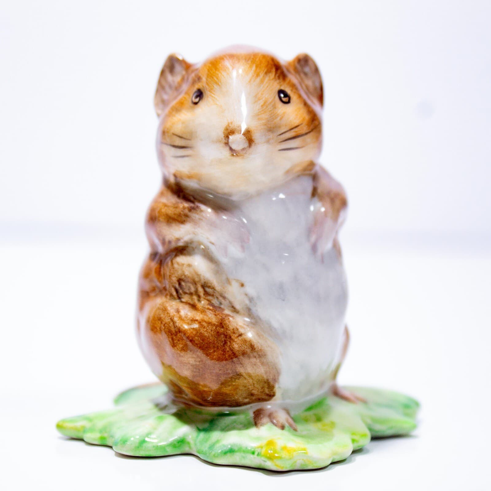 BESWICK ENGLAND Beatrix Potter "Timmy Willie" Mouse Porcelain Figurine - Image 1