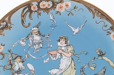 VILLEROY & BOCH Germany Disney Snow White & The 7 Dwarfs Porcelain Wall Plate - Thumbnail 2
