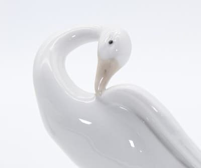 Set of 2 Vintage LLADRO Spain Geese Birds Porcelain Glazed Figurines - Thumbnail 2