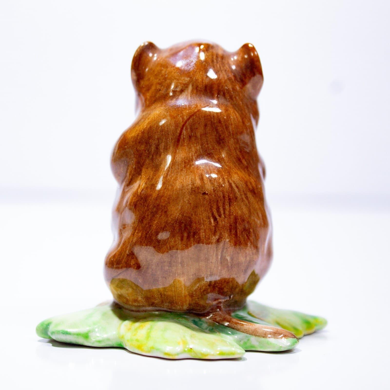 BESWICK ENGLAND Beatrix Potter "Timmy Willie" Mouse Porcelain Figurine - Thumbnail 2