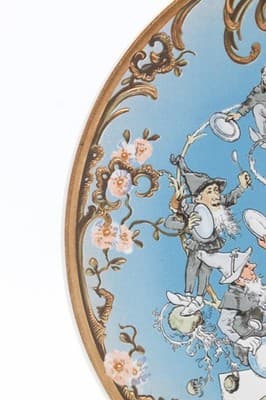 VILLEROY & BOCH Germany Disney Snow White & The 7 Dwarfs Porcelain Wall Plate - Thumbnail 4