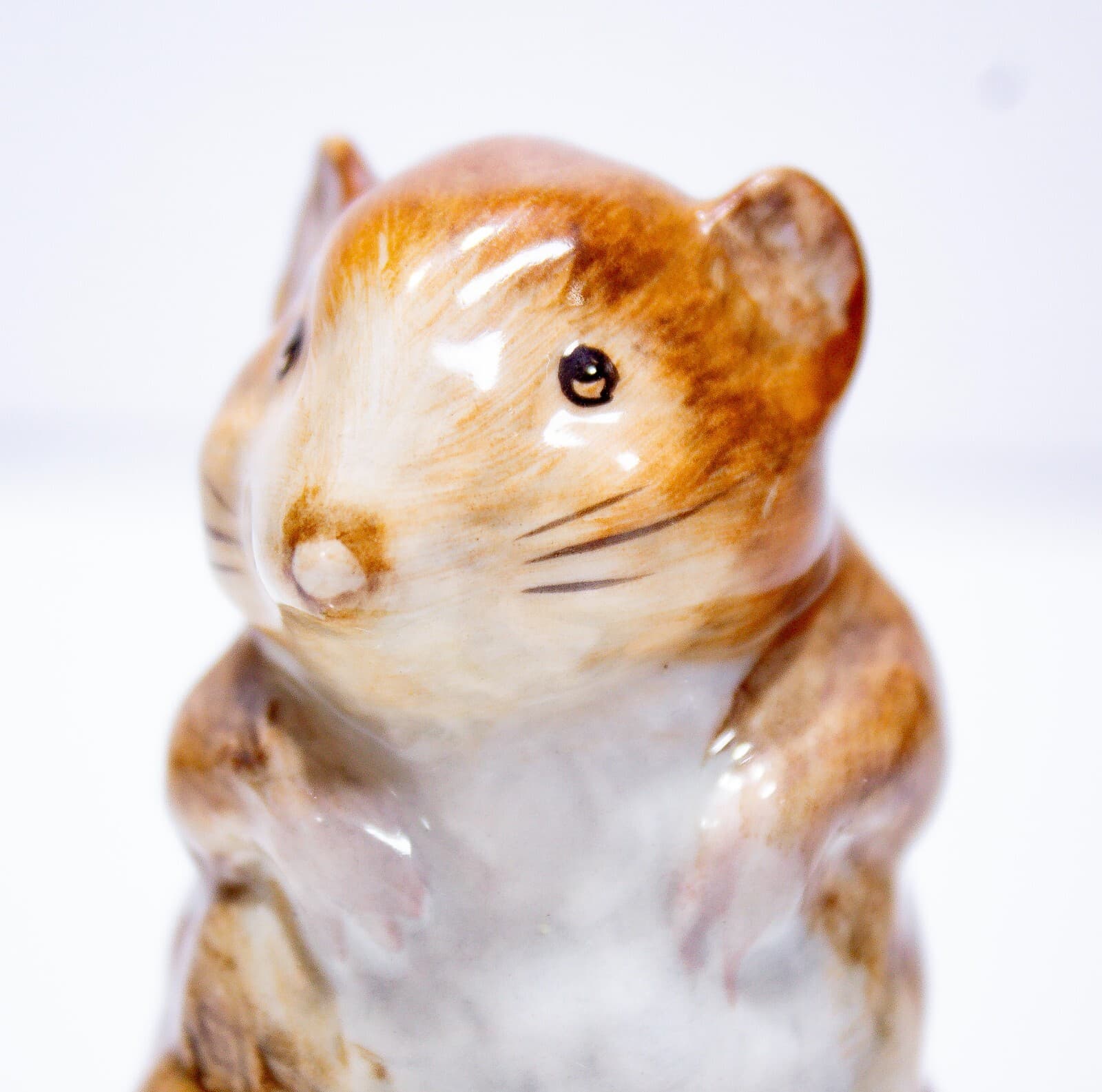 BESWICK ENGLAND Beatrix Potter "Timmy Willie" Mouse Porcelain Figurine - Thumbnail 5