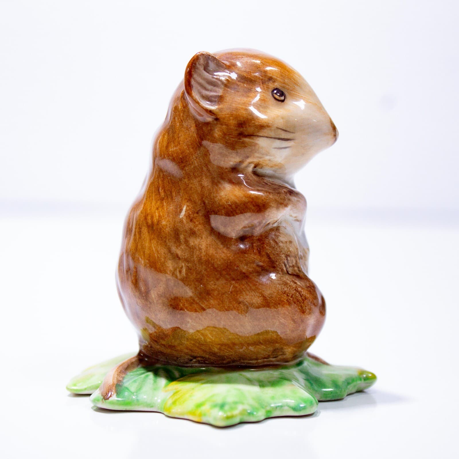 BESWICK ENGLAND Beatrix Potter "Timmy Willie" Mouse Porcelain Figurine - Thumbnail 3