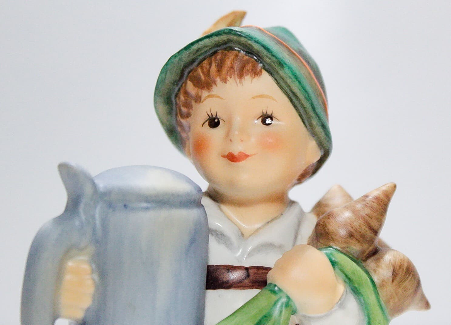 GOEBEL HUMMEL Germany "For Father" Hand Painted Porcelain Figurine TMK6 - Thumbnail 2