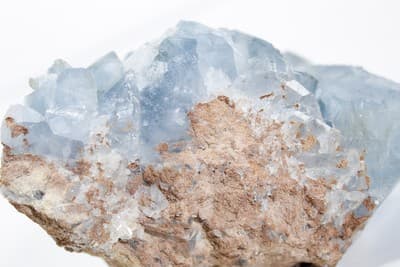 Natural Celestite Blue Quartz Crystal Cluster 1300 Grams - Thumbnail 5