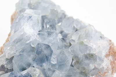Natural Celestite Blue Quartz Crystal Cluster 1300 Grams - Thumbnail 2