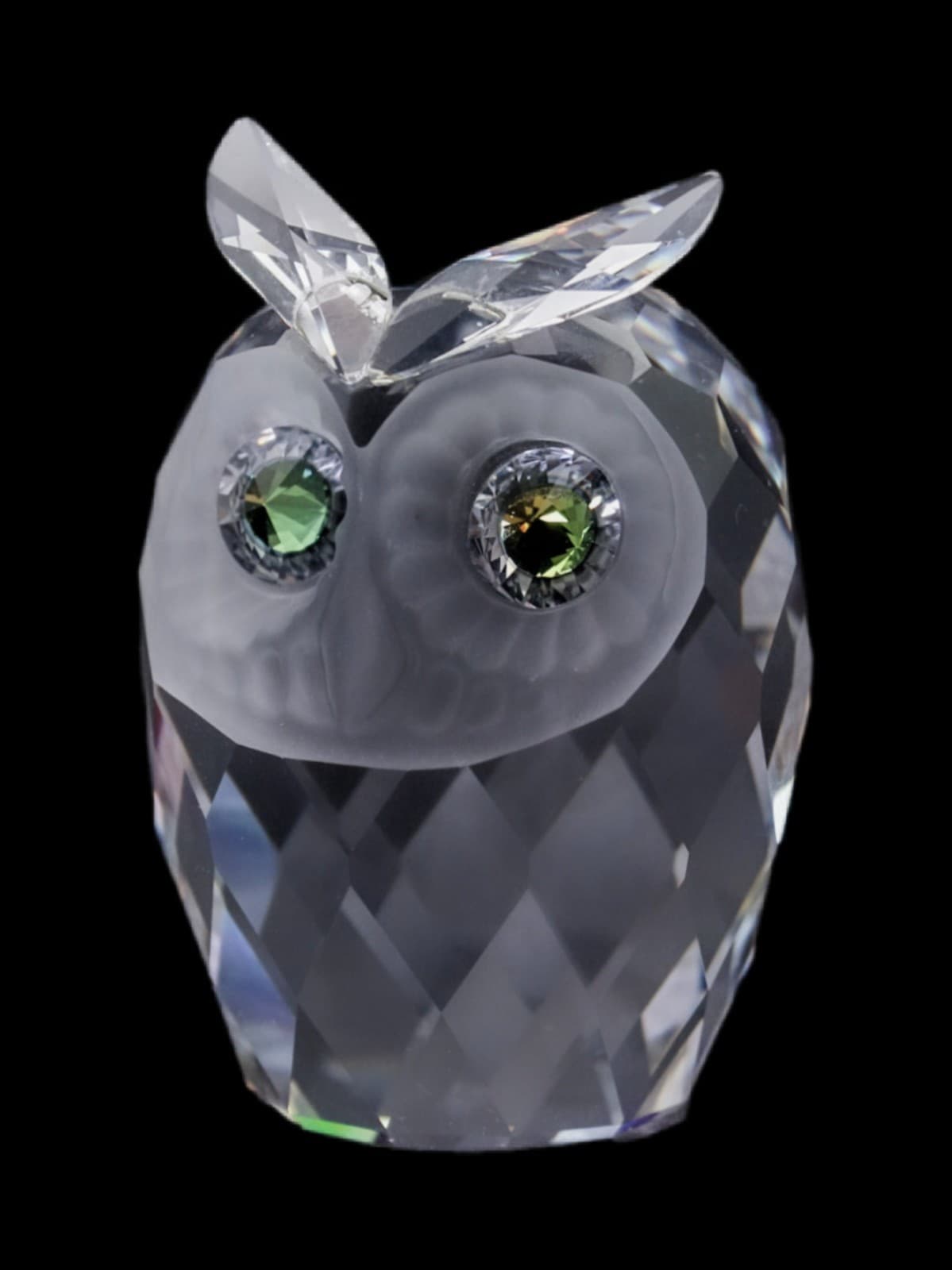 Swarovski Crystal Owl Austria Woodland Friends #7636 Figurine By Max Schreck - Image 1