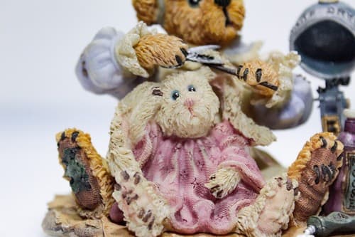 BOYDS BEARS "Don't Ask The Barber Whether You Need A Haircut" #227719 Figurine - Thumbnail 3