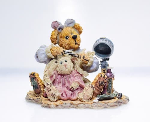 BOYDS BEARS "Don't Ask The Barber Whether You Need A Haircut" #227719 Figurine - Thumbnail 9