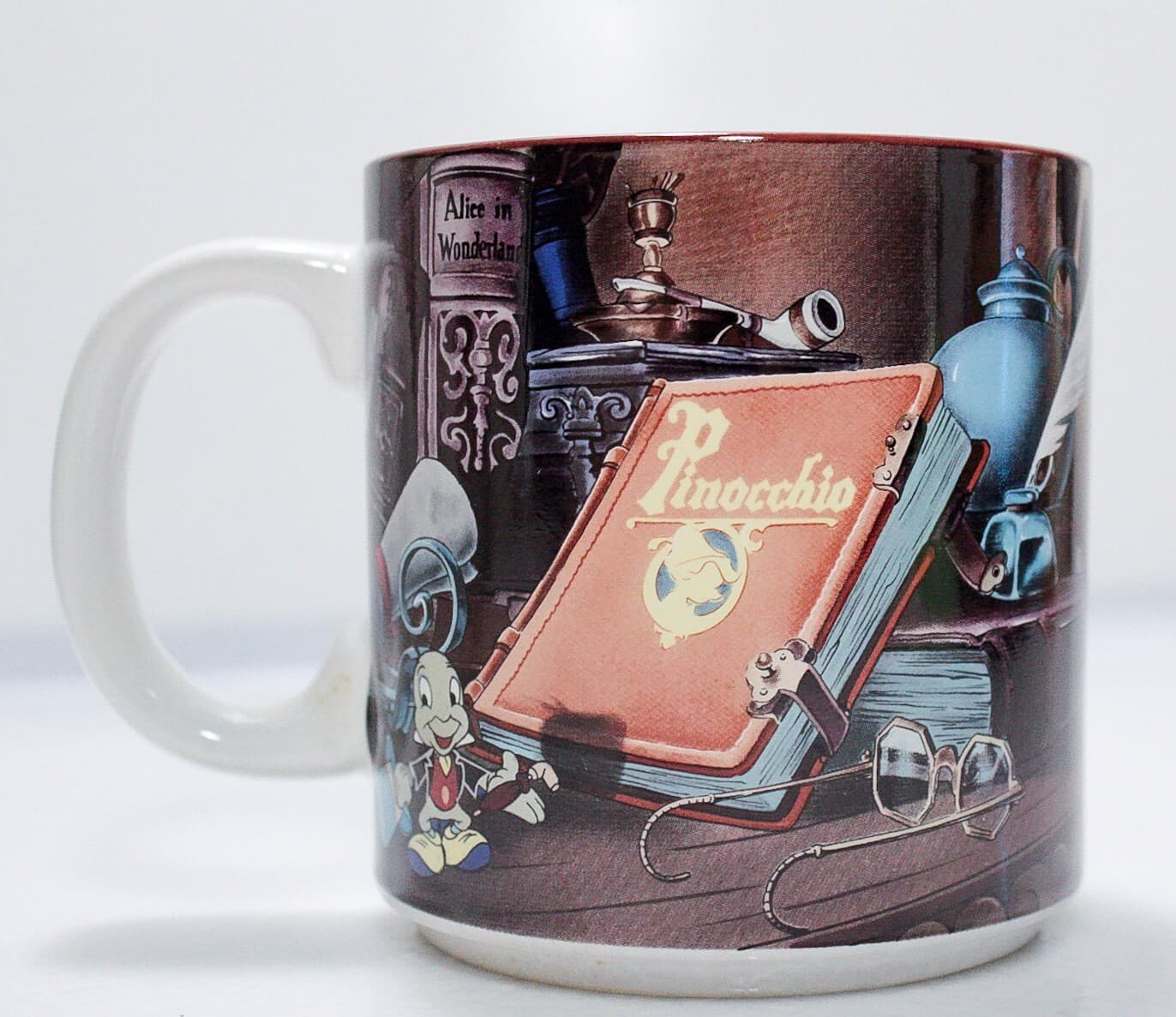 WALT DISNEY Company Pinocchio & Geppetto Porcelain Coffee Mug In Original Box - Thumbnail 5