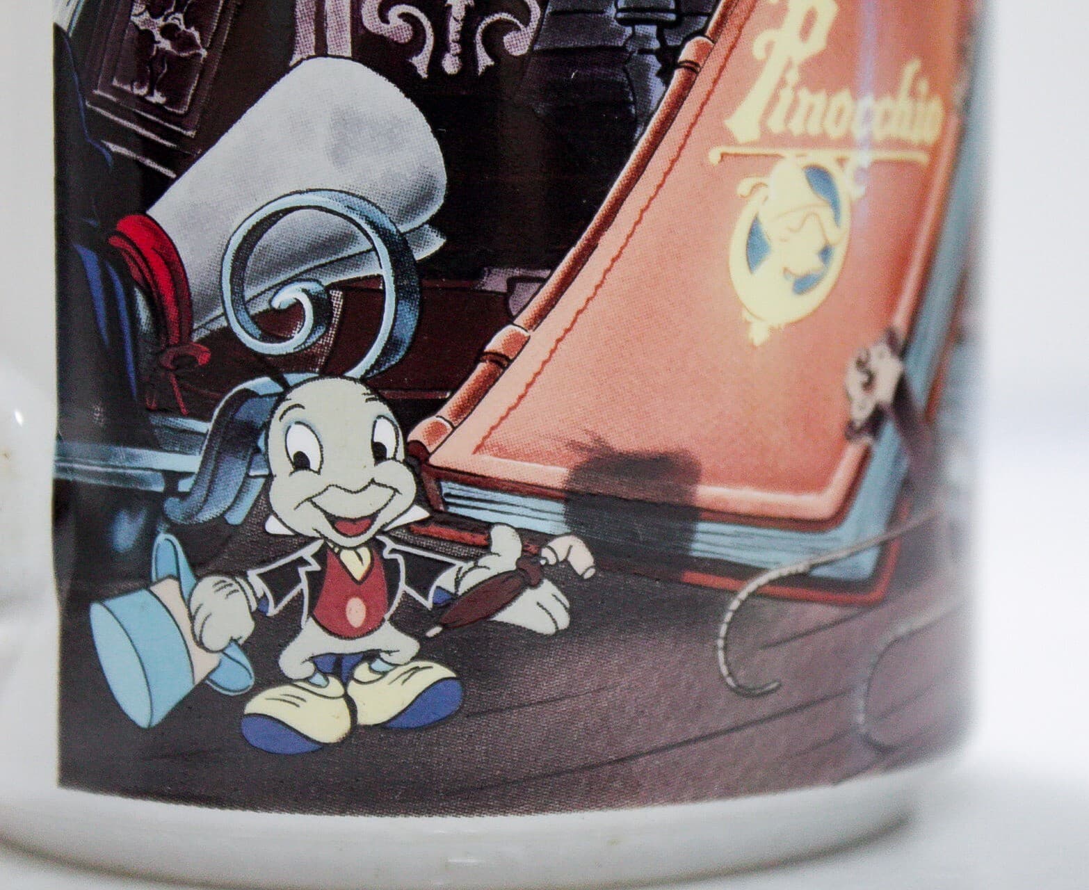 WALT DISNEY Company Pinocchio & Geppetto Porcelain Coffee Mug In Original Box - Thumbnail 6
