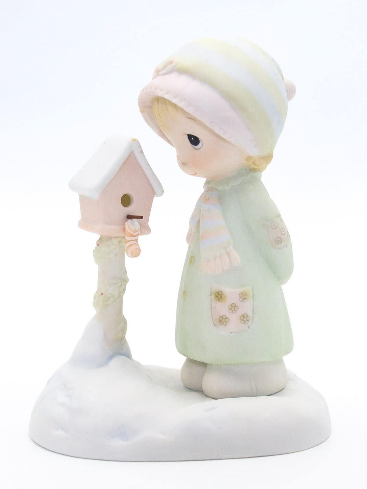 Precious Moments Blessings FRom My House To Yours Enesco Porcelain Figurine 1983 - Thumbnail 6