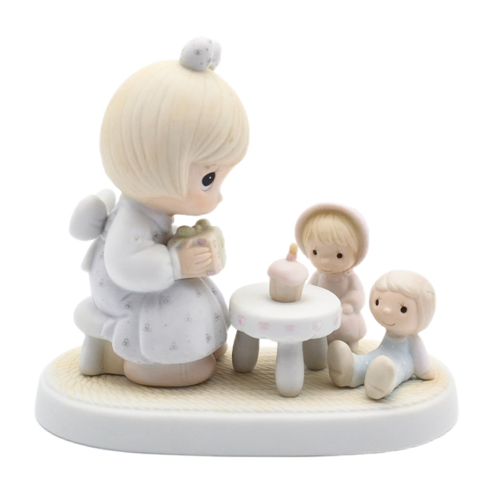 Precious Moments May Your Birthday Be A Blessing Enesco Porcelain Figurine 1983 - Image 1