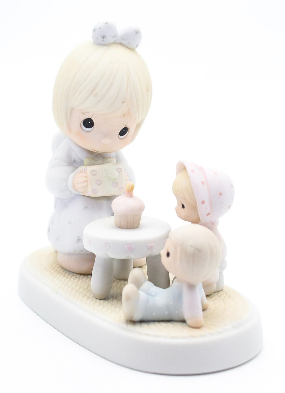 Precious Moments May Your Birthday Be A Blessing Enesco Porcelain Figurine 1983 - Thumbnail 5