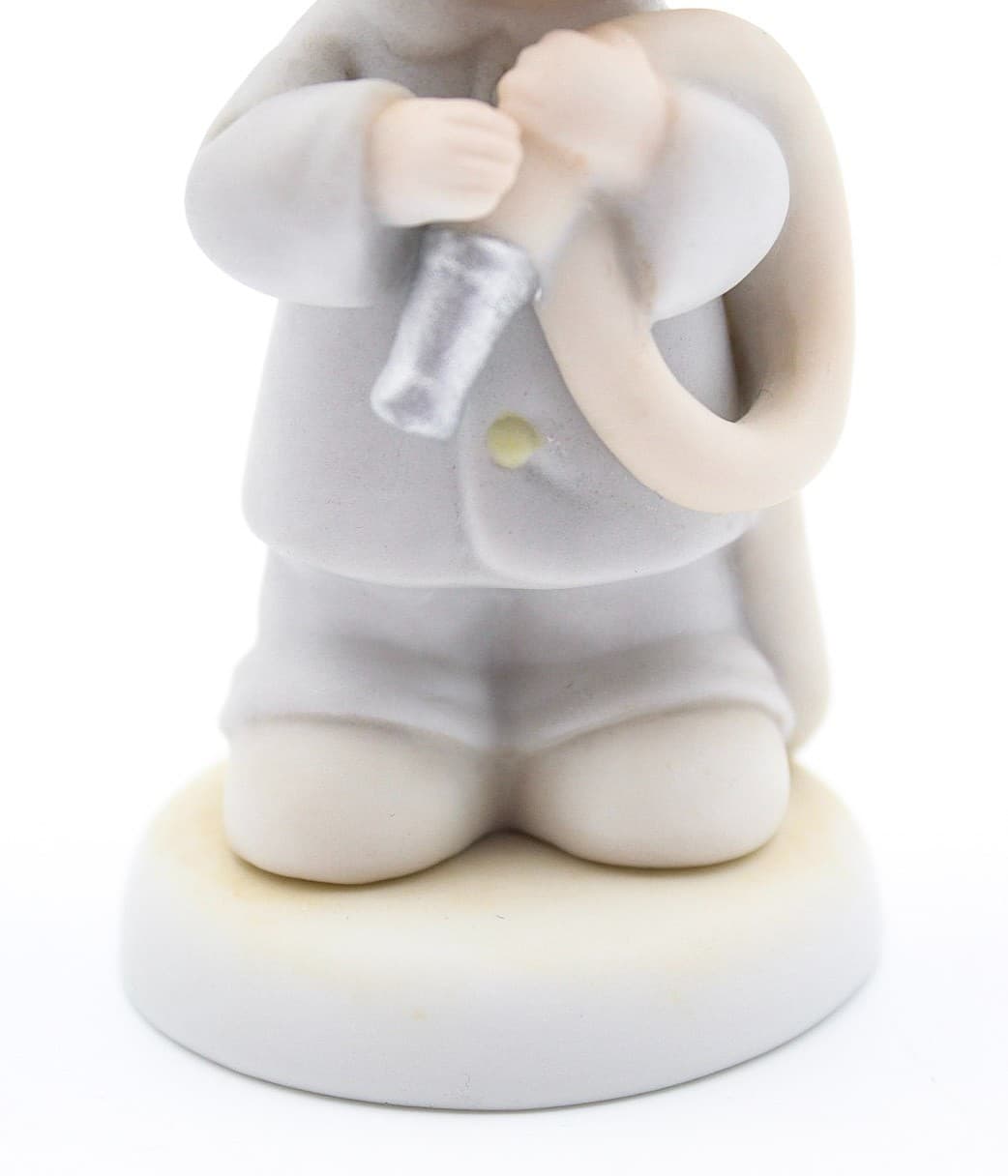 Precious Moments You Set My Heart Ablaze Enesco Porcelain Figurine 1997 - Thumbnail 4