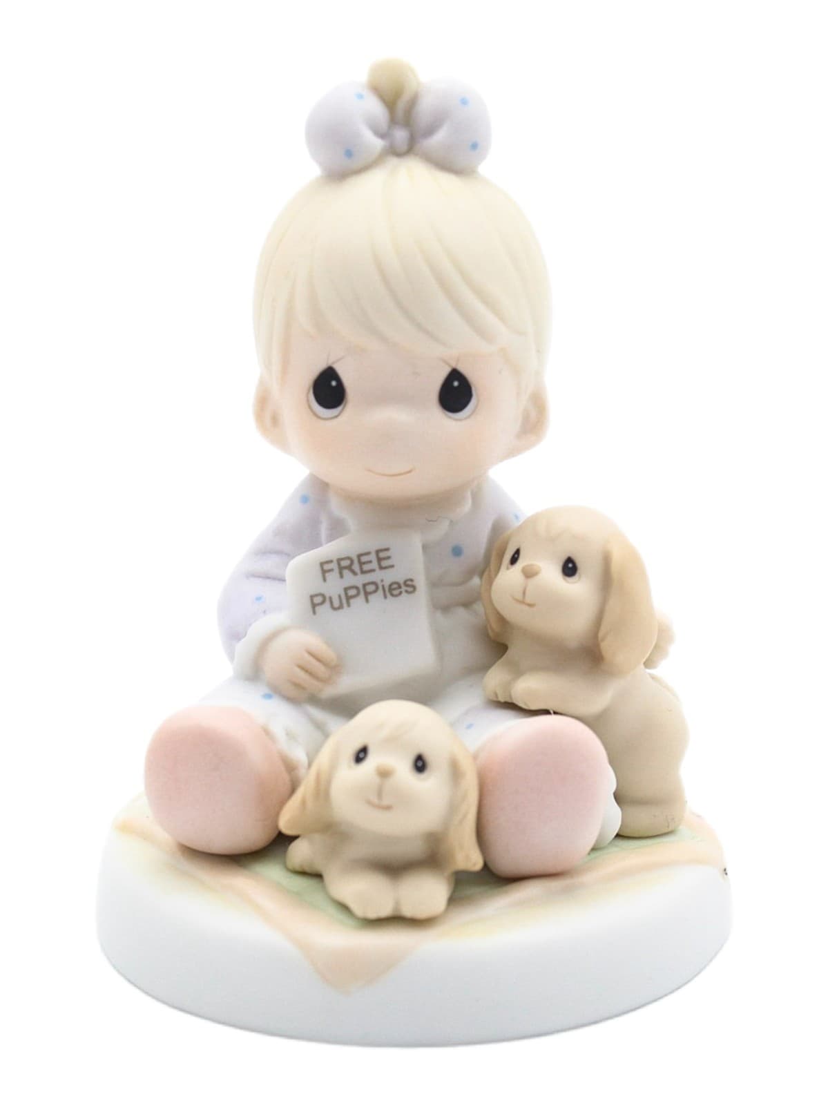 Precious Moments God Loveth A Cheerful Giver Enesco Porcelain Figurine 1996 - Image 1