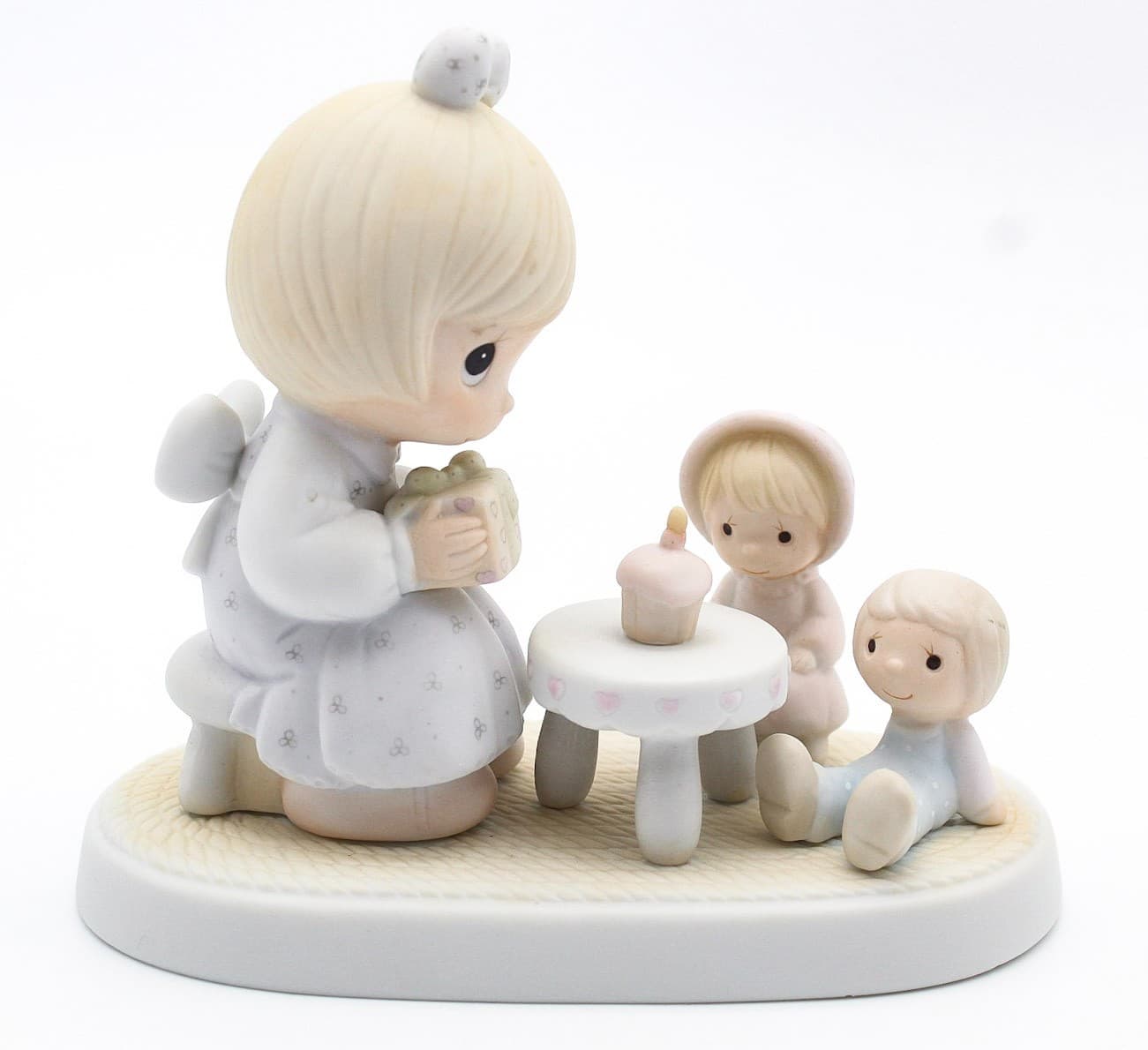 Precious Moments May Your Birthday Be A Blessing Enesco Porcelain Figurine 1983 - Thumbnail 7