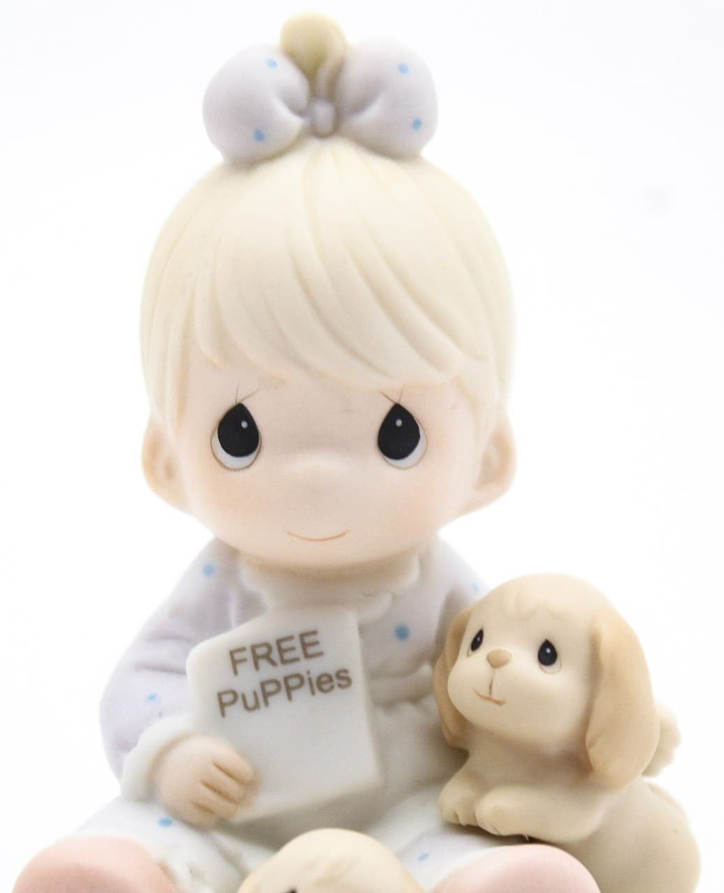 Precious Moments God Loveth A Cheerful Giver Enesco Porcelain Figurine 1996 - Thumbnail 2