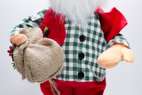 Vintage 2018 ANNALEE Mobilitee Northwoods Santa Artisan Doll 16" - Thumbnail 3