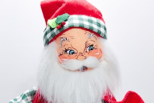Vintage 2018 ANNALEE Mobilitee Northwoods Santa Artisan Doll 16" - Thumbnail 2