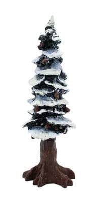 Department 56 Village Pole Pine Tree Porcelain Tree Christmas Village Accessory - Image 1
