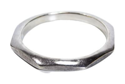 Vintage Sterling Silver 925 Sculptural Statement Bangle Bracelet - Image 1