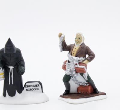 Department 56 Christmas Carol Spirits Heritage Village Collection Accessory 4pcs - Thumbnail 4
