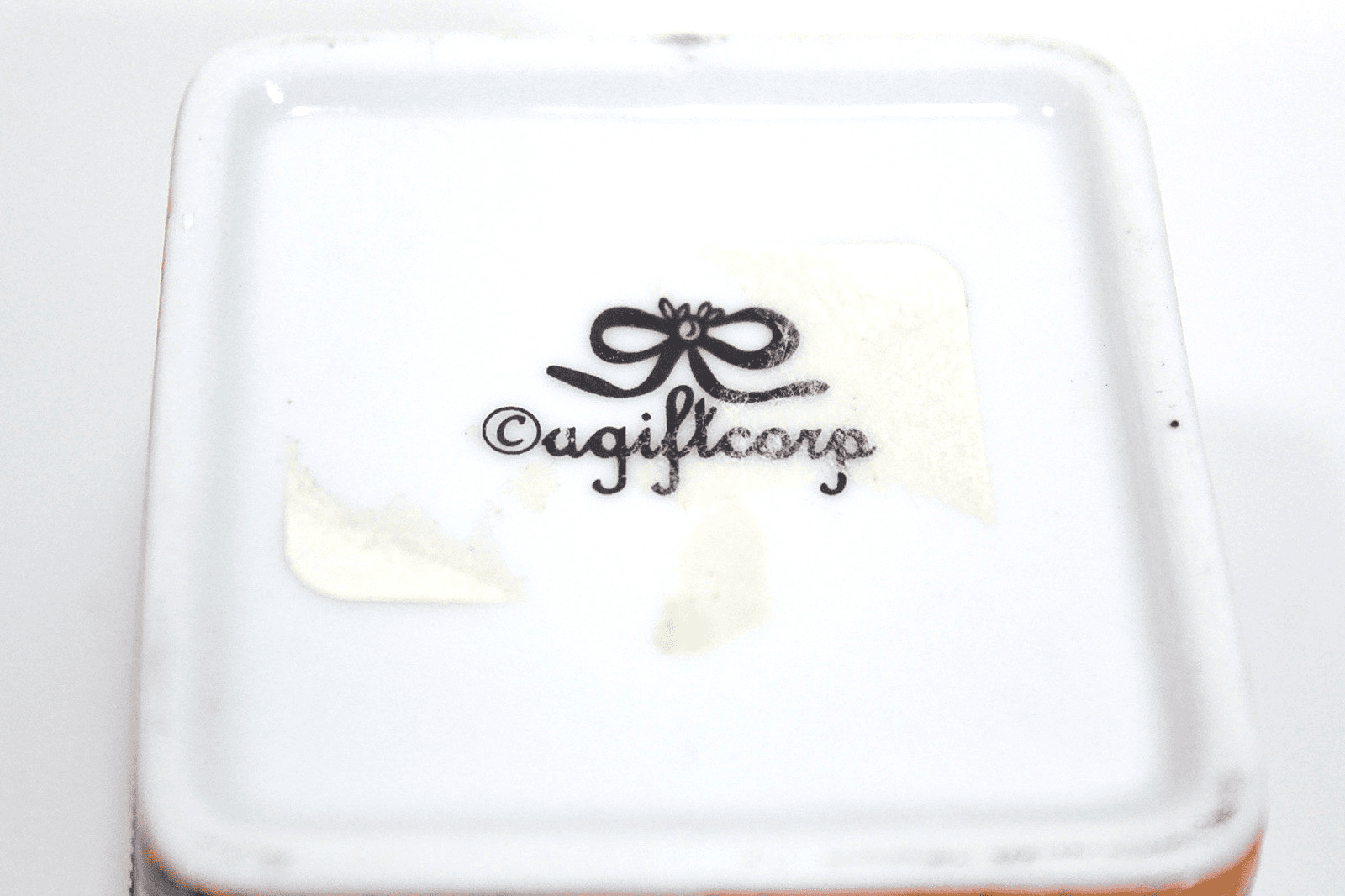 Vintage AGIFTCORP "Charleston" South Carolina Seascape Porcelain Trinket Box - Thumbnail 5