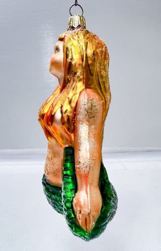 CHRISTOPHER RADKO 1997 Miss Marina Mermaid Christmas Glass Ornament - Thumbnail 5