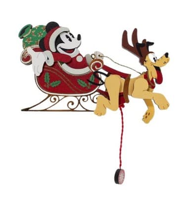 Hallmark Keepsake 2020 Oh What Fun! Mickey & Pluto Disney Christmas Ornament New - Image 1