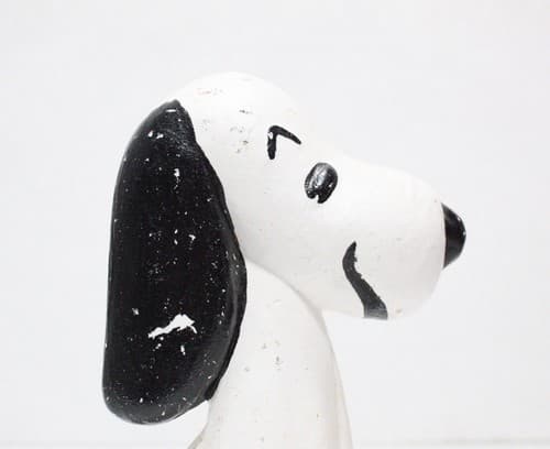 Vintage 1958 Snoopy Hungerford Doll Peanuts Ceramic Figure - Thumbnail 2