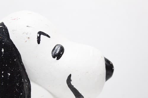 Vintage 1958 Snoopy Hungerford Doll Peanuts Ceramic Figure - Thumbnail 3
