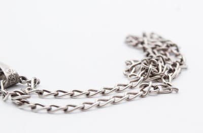 Vintage Sterling Silver Brass Copper Mexico Taxco Hallmarked Pendant Necklace - Thumbnail 9