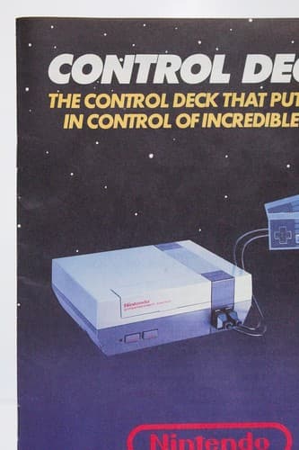 Vintage NESS Nintendo CONTROL DECK & ZAPPER NES Instruction Manuals - Thumbnail 3