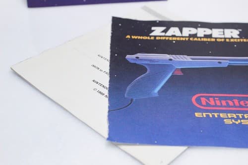 Vintage NESS Nintendo CONTROL DECK & ZAPPER NES Instruction Manuals - Thumbnail 4