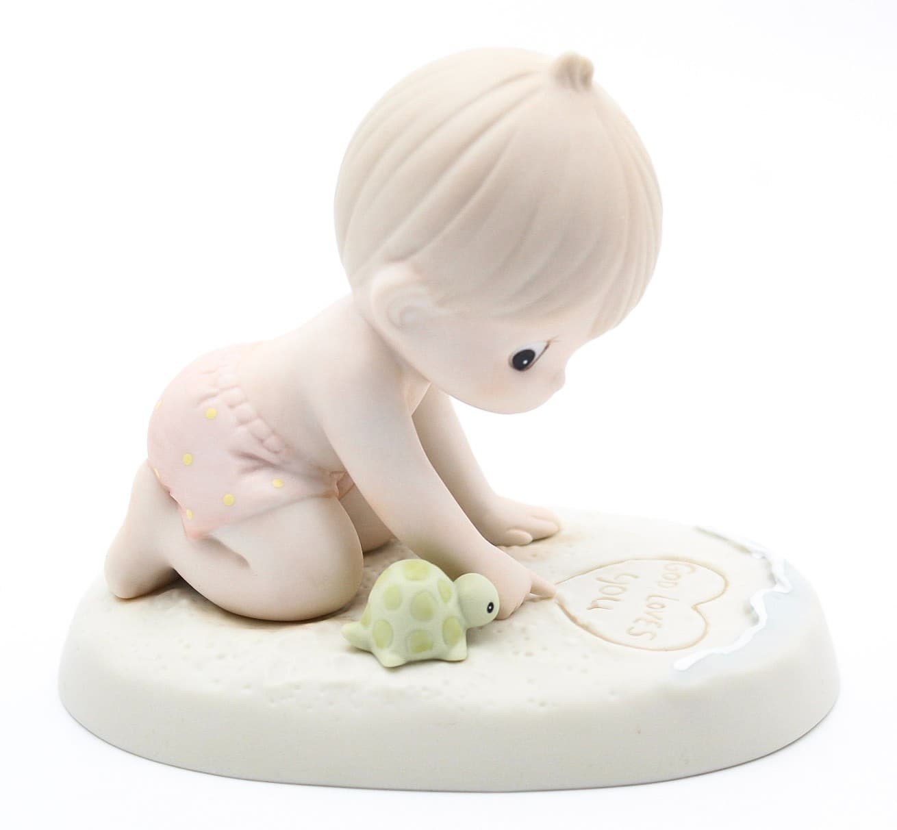 Precious Moments Love Letters In The Sand Enesco Porcelain Figurine 1996 - Thumbnail 6