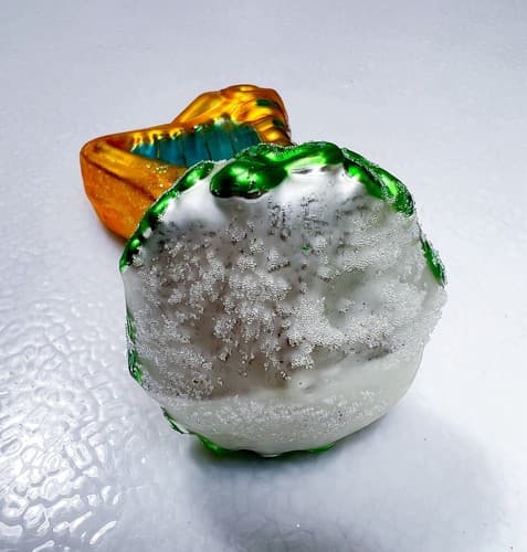 CHRISTOPHER RADKO St. Patrick's Day "Lucky Golder Shamrock Harp" Glass Ornament - Thumbnail 5