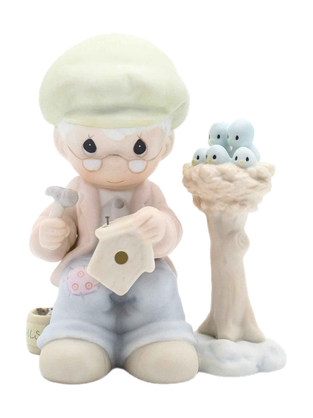 Precious Moments Only Love Can Make A Home Enesco Porcelain Figurine 1991 - Image 1