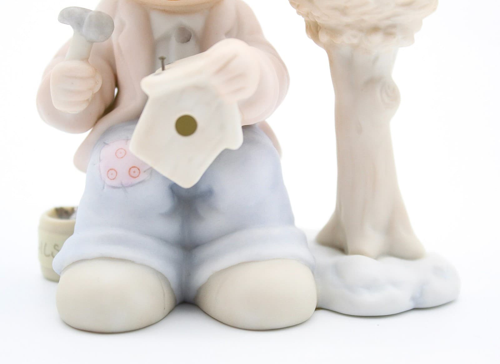 Precious Moments Only Love Can Make A Home Enesco Porcelain Figurine 1991 - Thumbnail 6