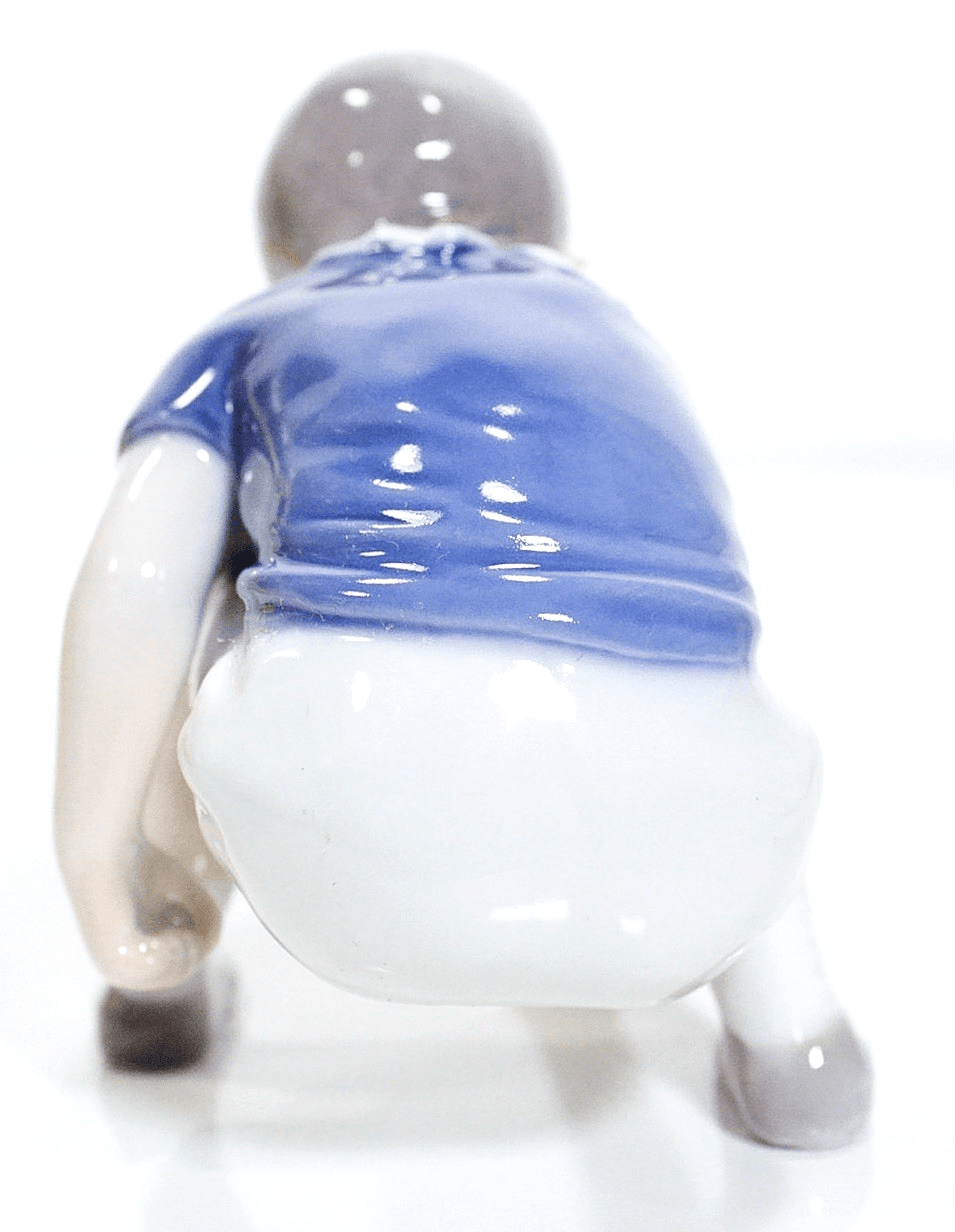 ROYAL COPENHAGEN "Dickie Boy" Made In Denmark Porcelain Figurine - Thumbnail 3