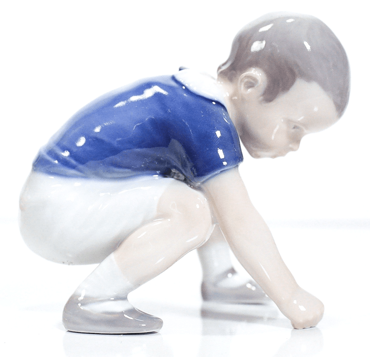 ROYAL COPENHAGEN "Dickie Boy" Made In Denmark Porcelain Figurine - Thumbnail 4