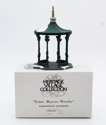 Department 56 Town Square Gazebo Heritage Village Collection Accessory - Thumbnail 2