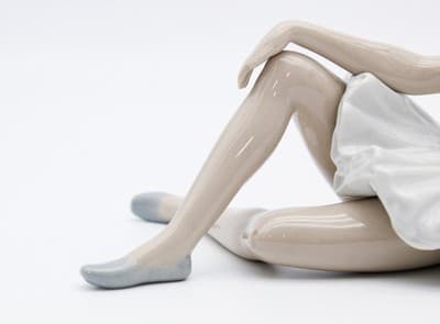 Nao By Lladro Spain Ballerina With Pigtails Porcelain Figurine Vintage In Box - Thumbnail 7