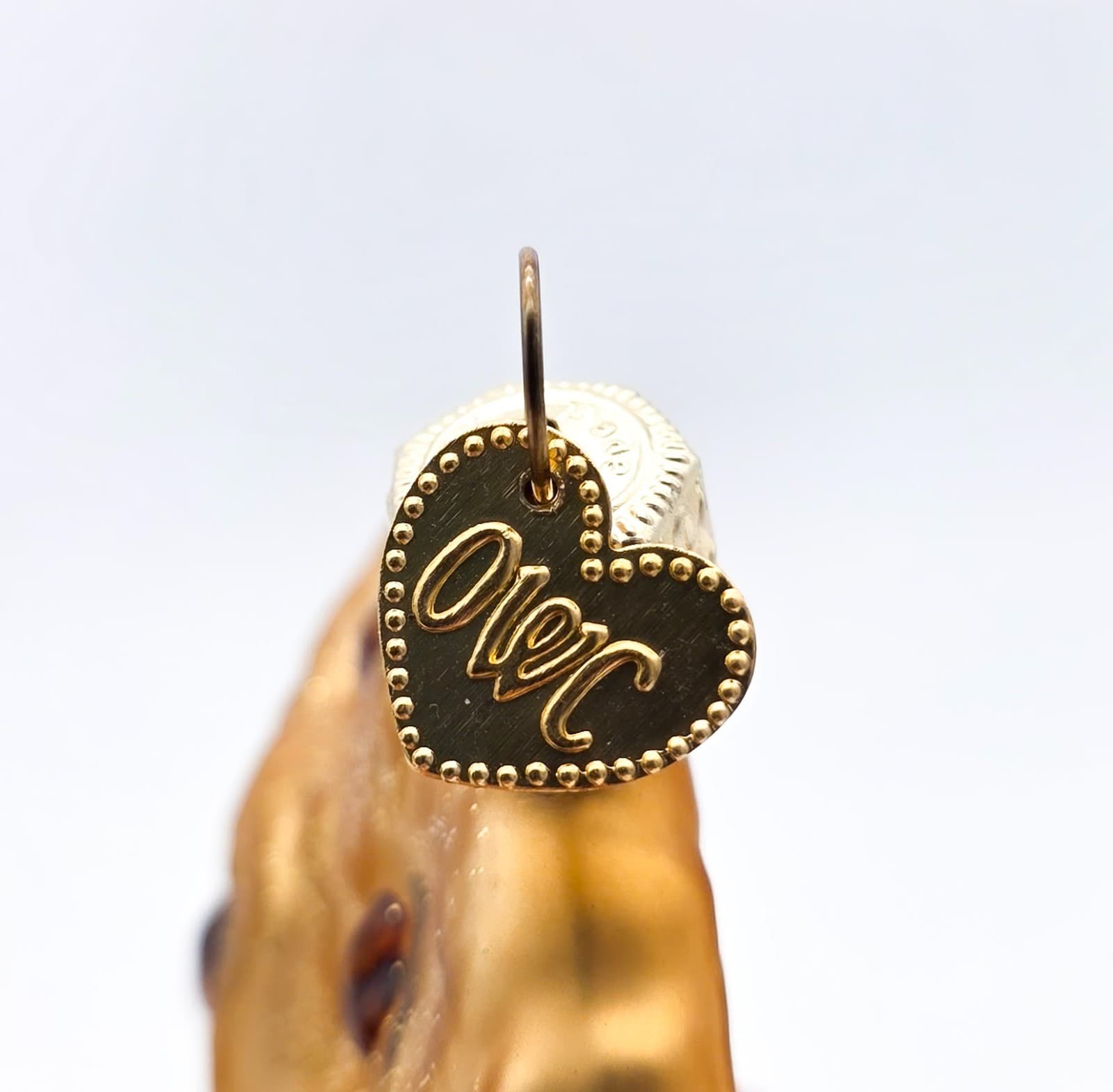 Old World Christmas OWC Mouth Blown Glass Chocolate Chip Cookie Glass Ornament - Thumbnail 4